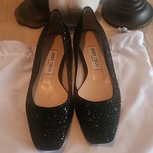 Jimmy Choo sequined flats